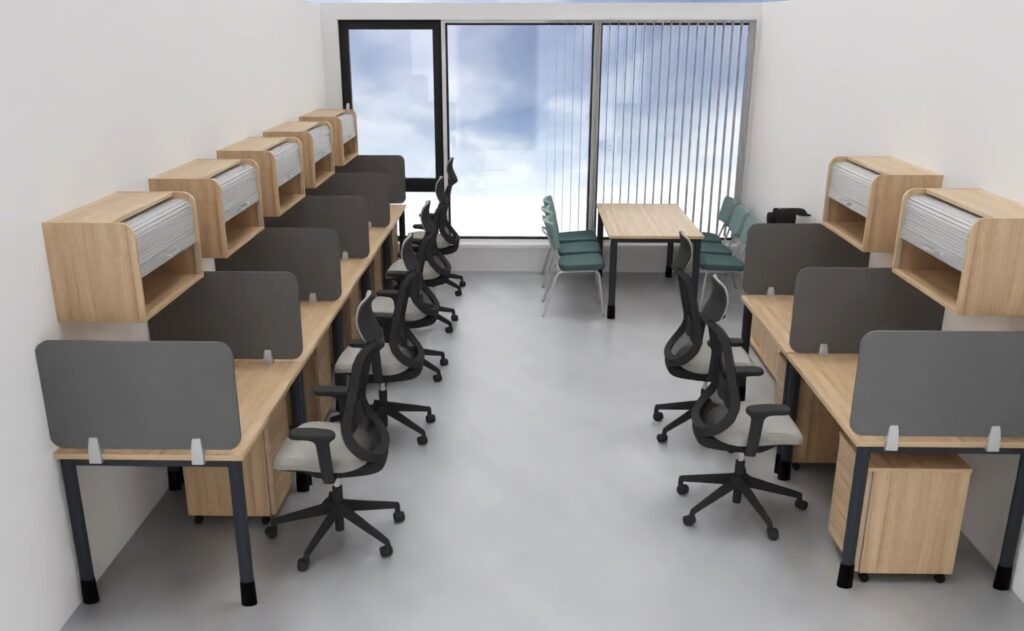 małe biuro w firmie