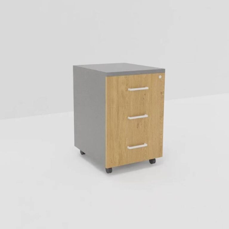 Kontenerek mobilny pod biurko - 3 szuflady