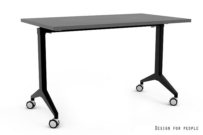 mobilne biurka w małym biurze