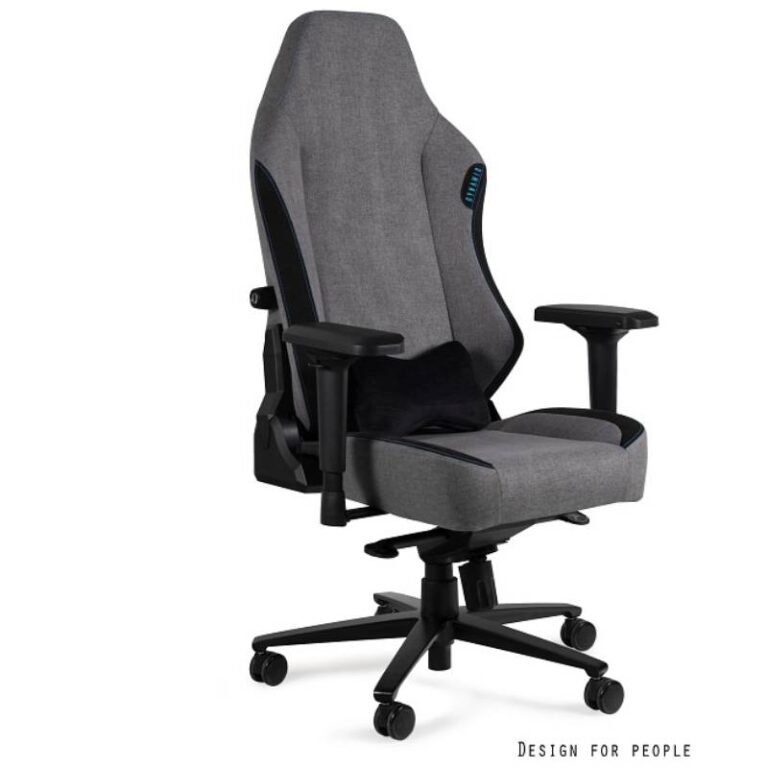 Fotel Gamingowy DYNAMIQ V19 szaro/czarny