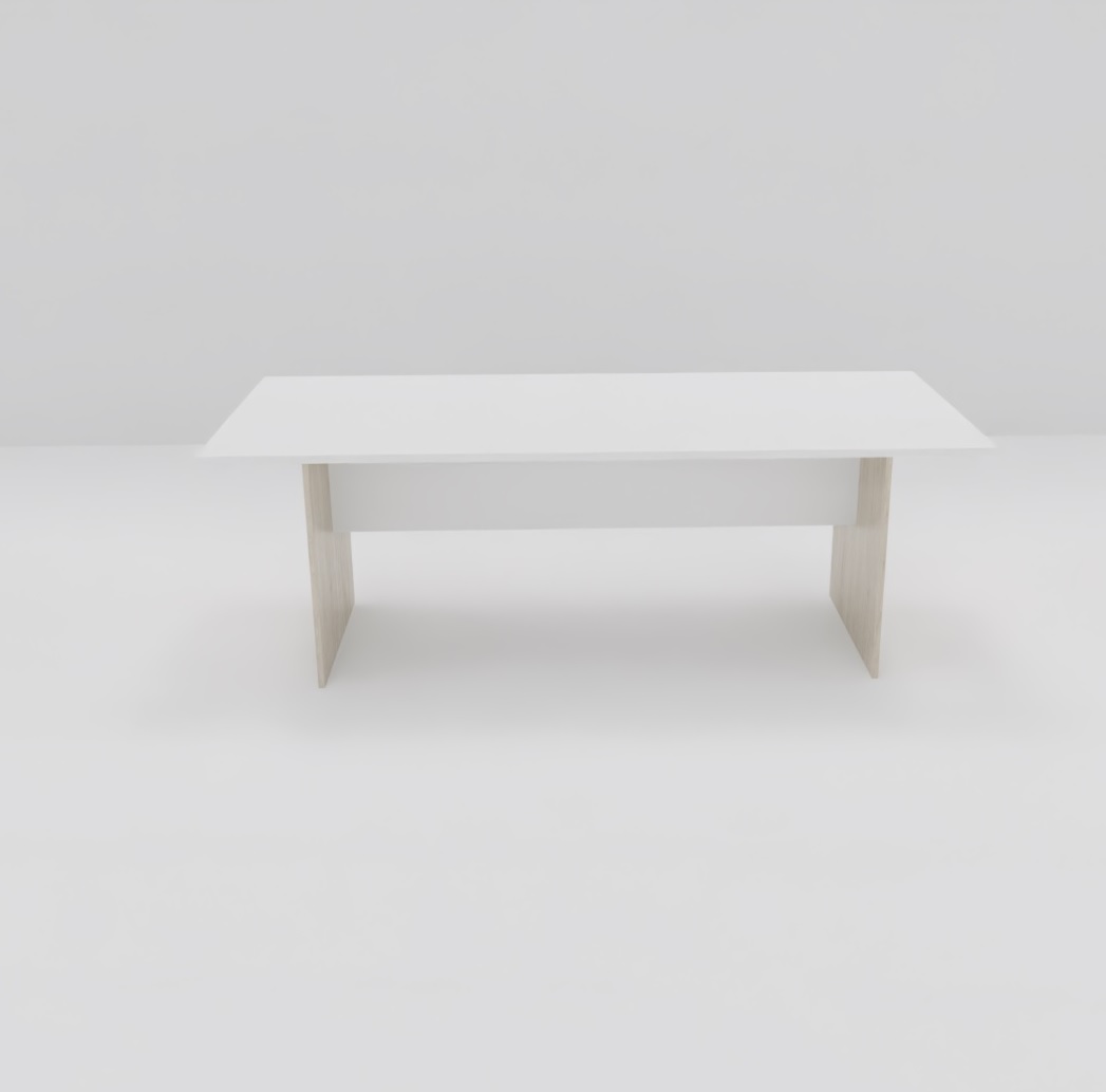 Stół konferencyjny klasyczny 220x100x76cm - obrazek 7