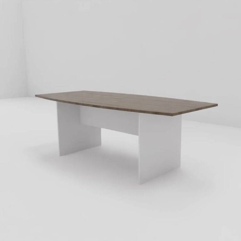 Stół konferencyjny klasyczny "beczułka" 220x100/80x76cm