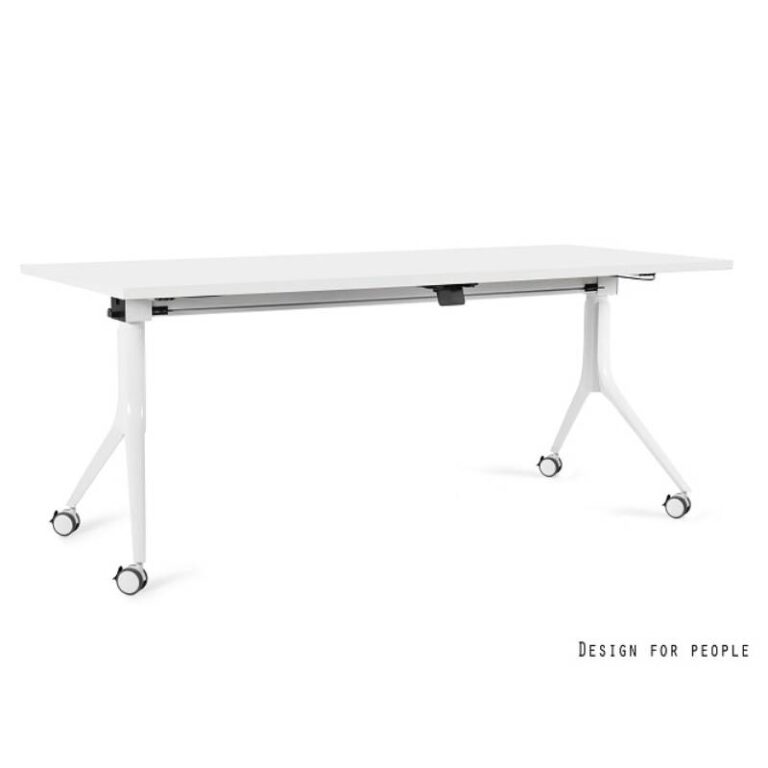 Stół CARL 180x80 na kółkach, składany