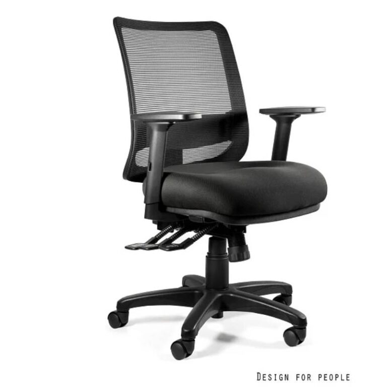 Fotel SAGA PLUS M 24/7 ergonomiczny , czarny