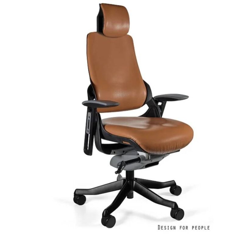 Fotel gabinetowy WAU skóra naturalna 3 kolory