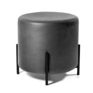 Puf na nóżkach SOPLO szary