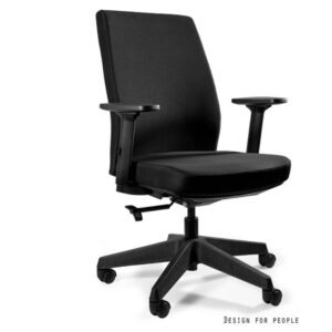 Fotel WORK 24/7 Klasyczny i Ergonomiczny, Czarny