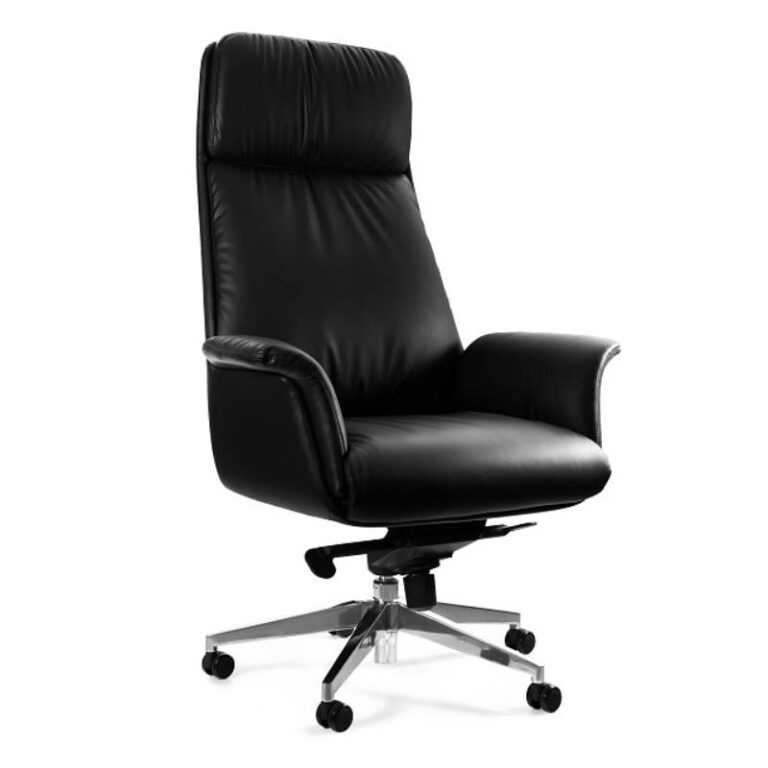 Fotel gabinetowy APUS czarna eko skóra