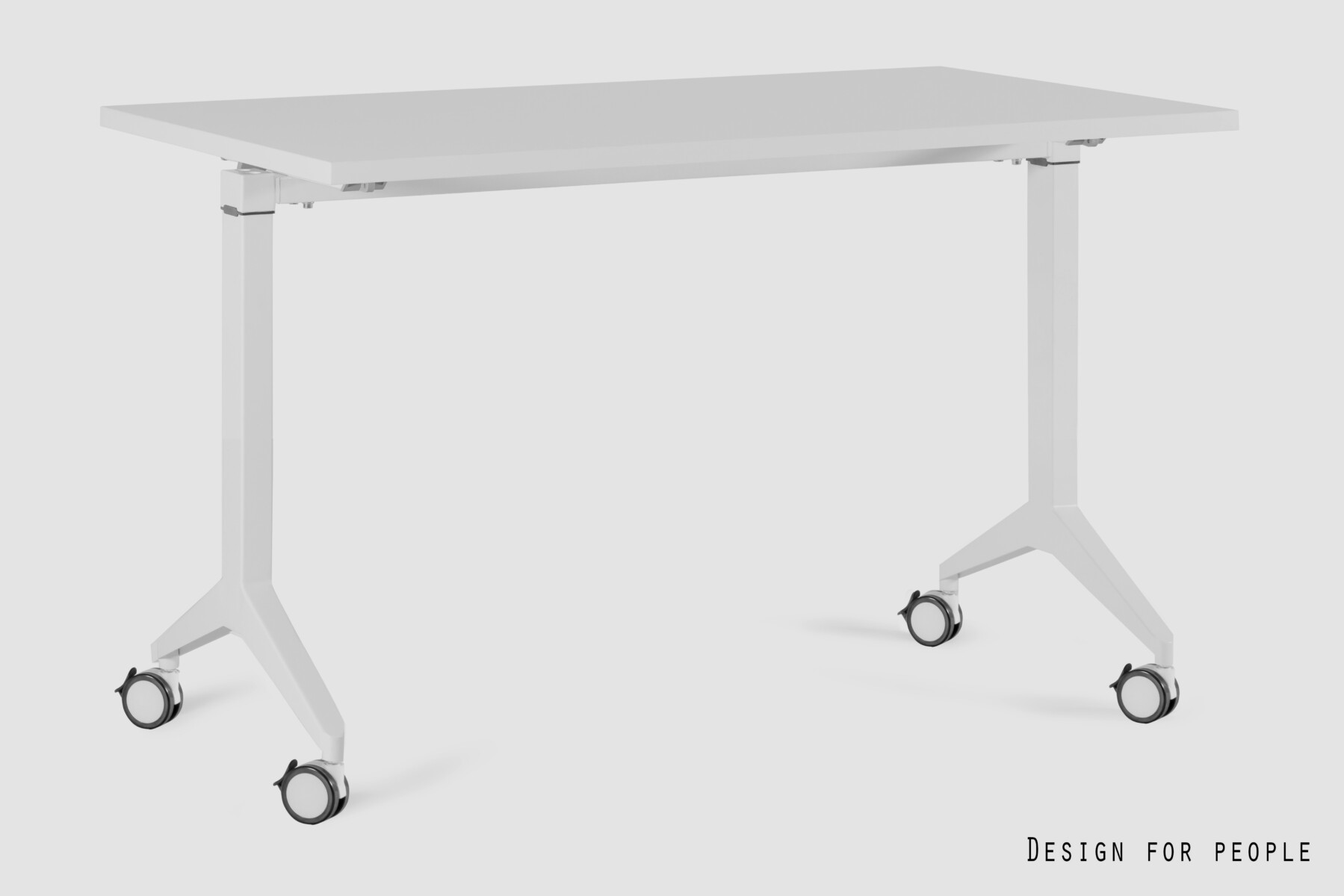 Biurko YUMI 120x70 , mobilne i składane. - obrazek 5