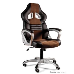 Fotel Gamingowy DYNAMIQ V 15 czarno/brązowy