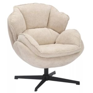 Fotel obrotowy  BETTY beż