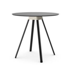 Stół TAPAS h73cm , HPL i metal , kolory