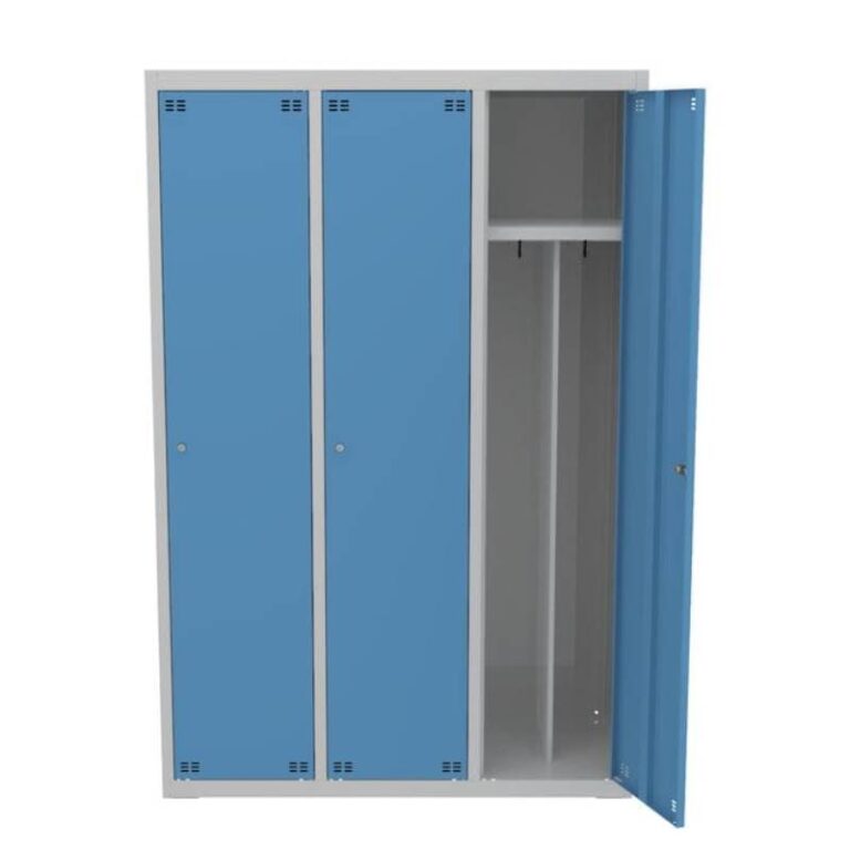 Szafa Metalowa Ubraniowa 3 osobowa szer.118,5cm