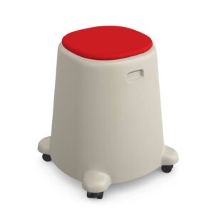 TABBY taboret pufa na kółkach kolory