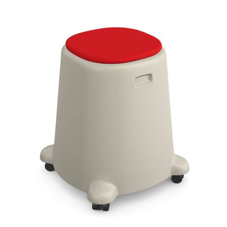 TABBY taboret pufa na kółkach kolory