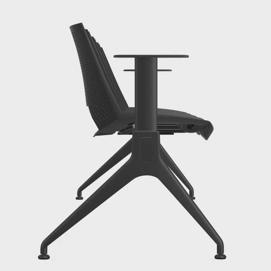 Ławka PAN STRIKE 2 siedziska L118cm stelaż JIM - obrazek 3