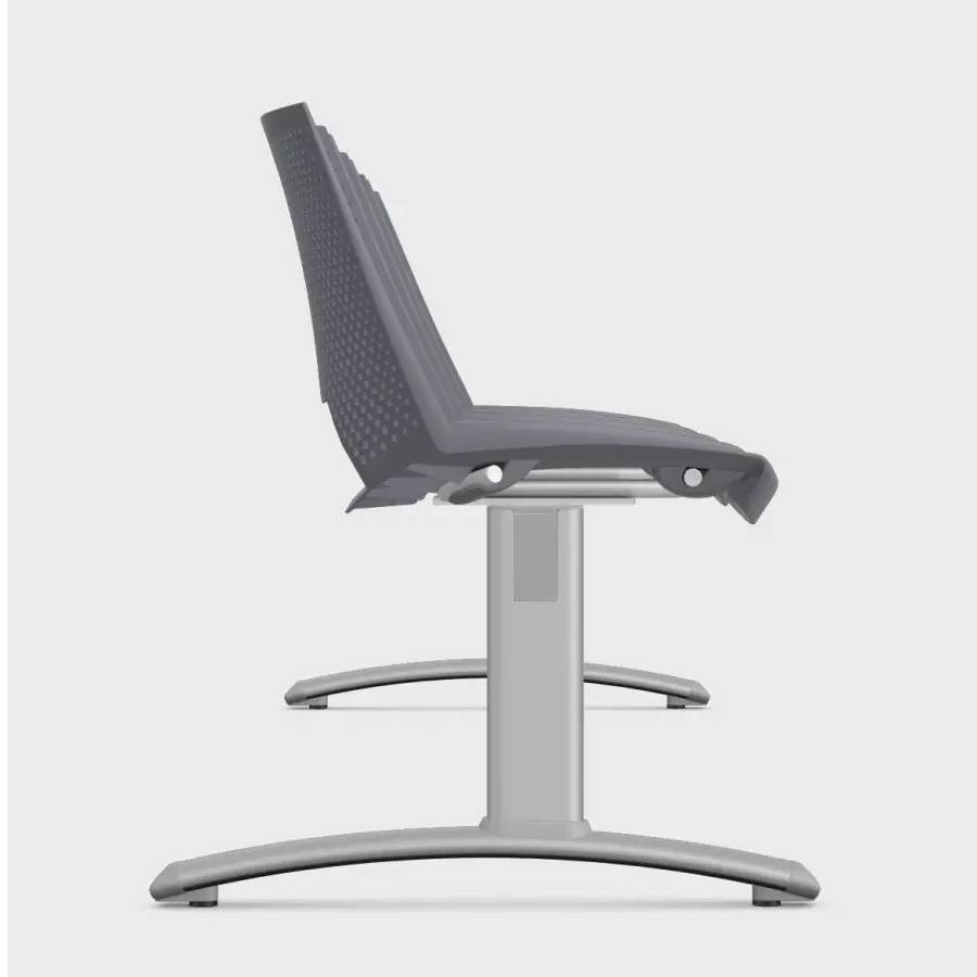 Ławka PAN STRIKE 2 siedziska L118cm stelaż STN - obrazek 3