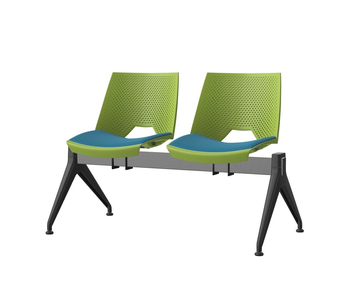 Ławka PAN STRIKE 2 siedziska L118cm stelaż JIM - obrazek 12