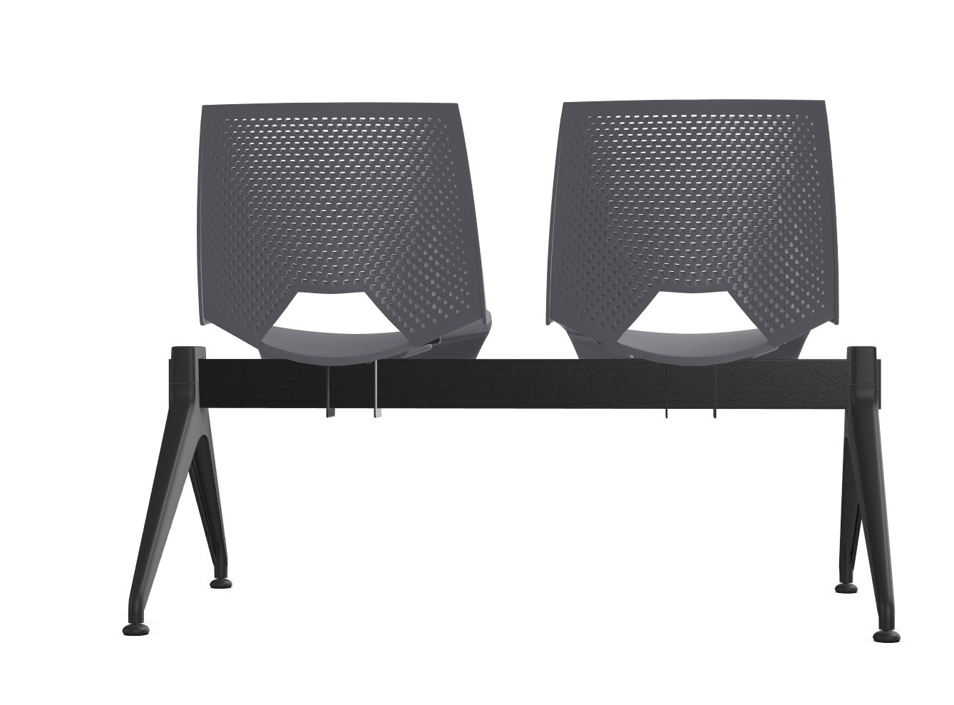 Ławka PAN STRIKE 2 siedziska L118cm stelaż JIM - obrazek 9