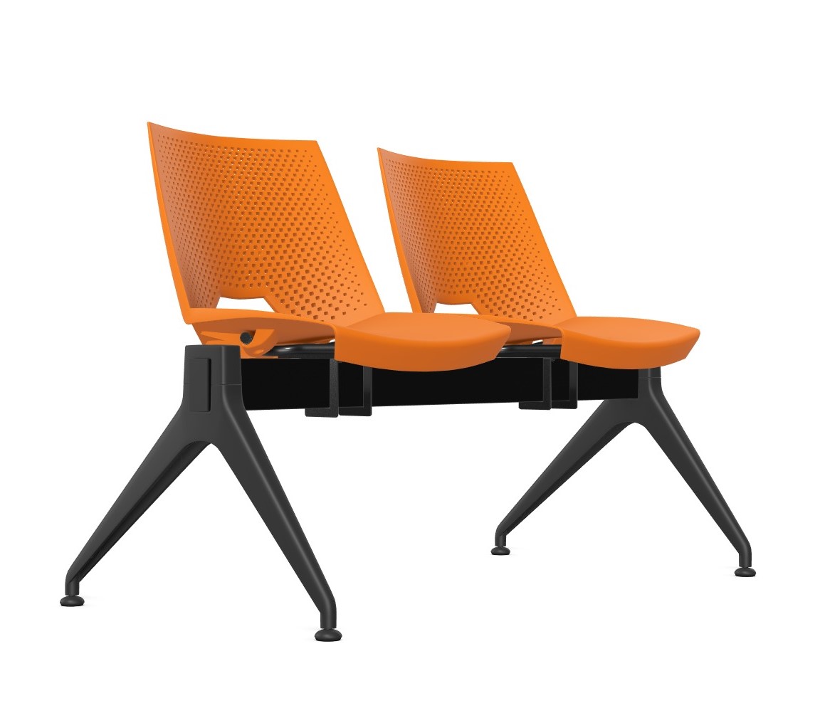 Ławka PAN STRIKE 2 siedziska L118cm stelaż JIM - obrazek 14