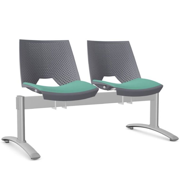 Ławka PAN STRIKE 2 siedziska L118cm stelaż STN