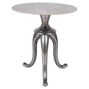 stolik SNAKE glamour z ceramicznym blatem imitującym marmur