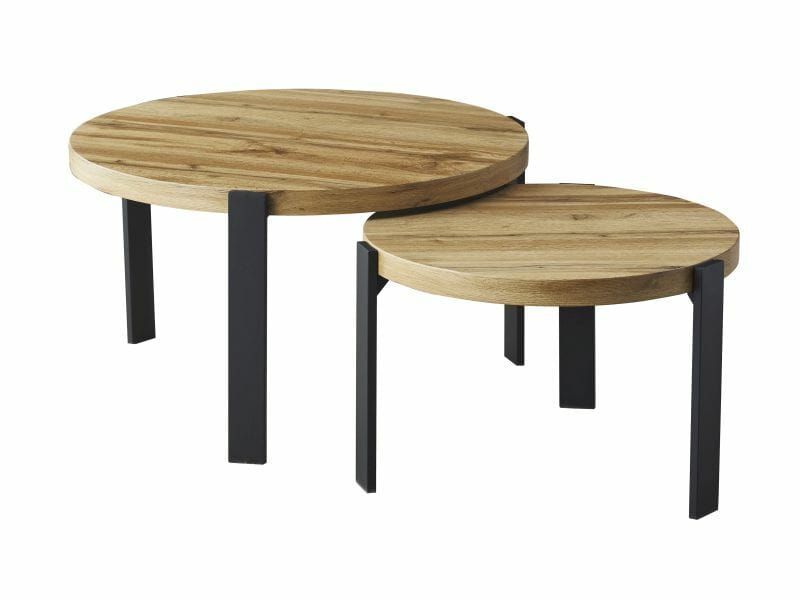 Ława do salonu i recepcji POLO – komplet 2 sztuk - obrazek 6