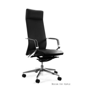 elegancki fotel gabinetowy z wysokim oparciem