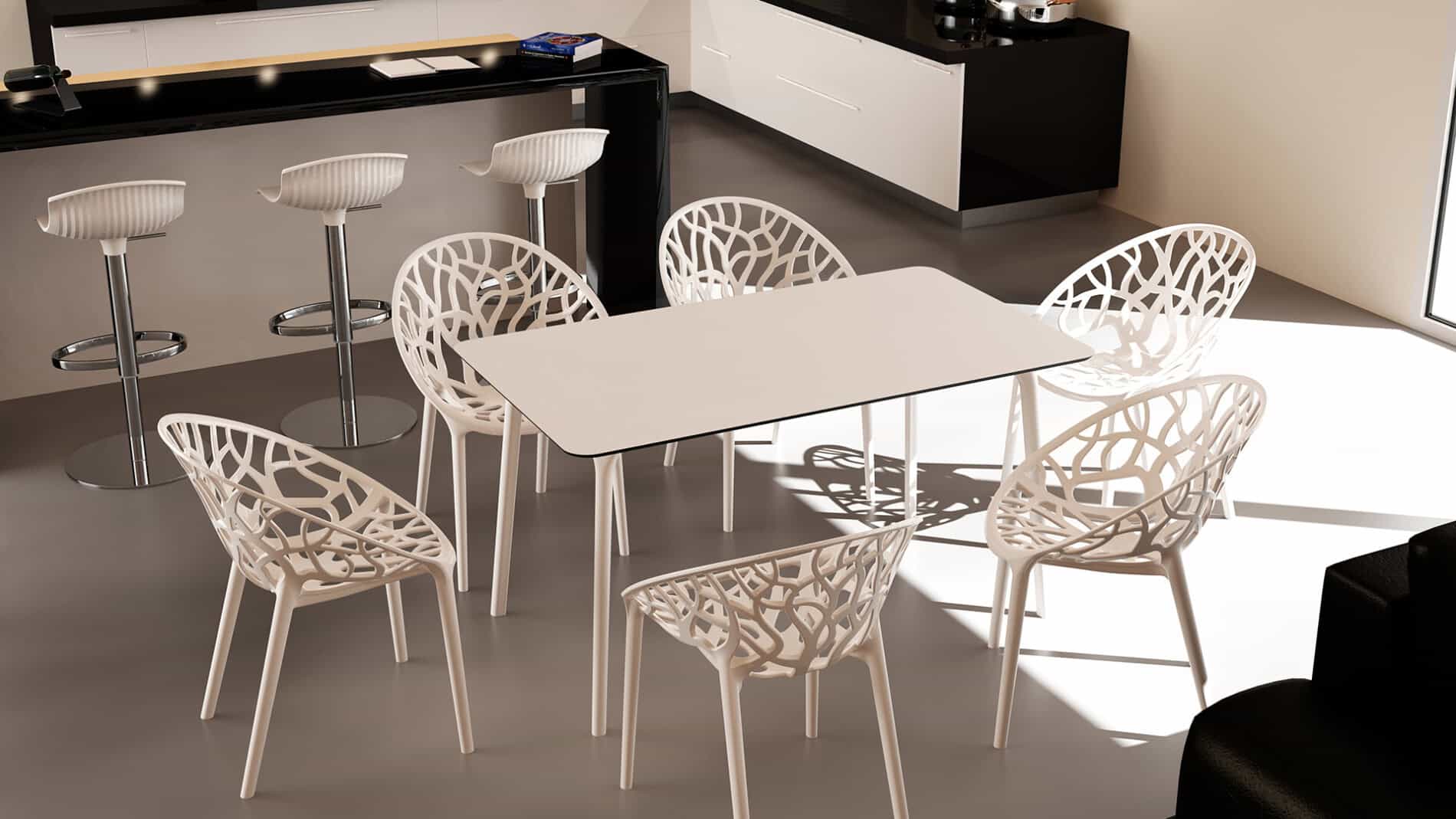Krzesło z tworzywa CRYSTAL – zestaw 4 sztuki HORECA - obrazek 24