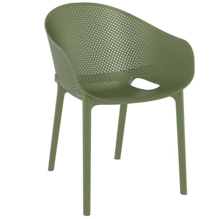 Krzesło do jadalni z tworzywa