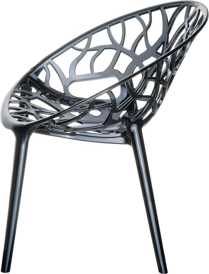 Krzesło z tworzywa CRYSTAL – zestaw 4 sztuki HORECA - obrazek 5