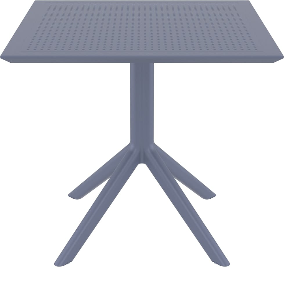 Stół kwadratowy SKY 80x80 - patio, ogród, HoReCa - obrazek 7
