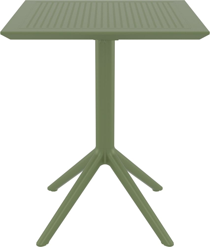 Stół składany SKY 60x60 - patio, ogród, HoReCa zestaw 2 sztuki - obrazek 3