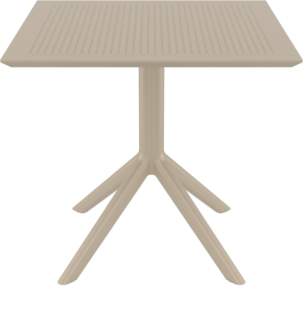 Stół kwadratowy SKY 80x80 - patio, ogród, HoReCa - obrazek 5