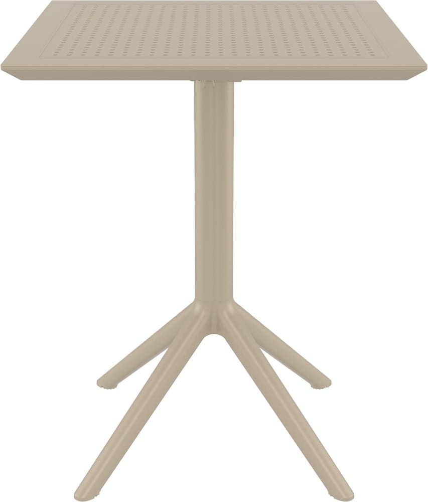 Stół składany SKY 60x60 - patio, ogród, HoReCa zestaw 2 sztuki - obrazek 5