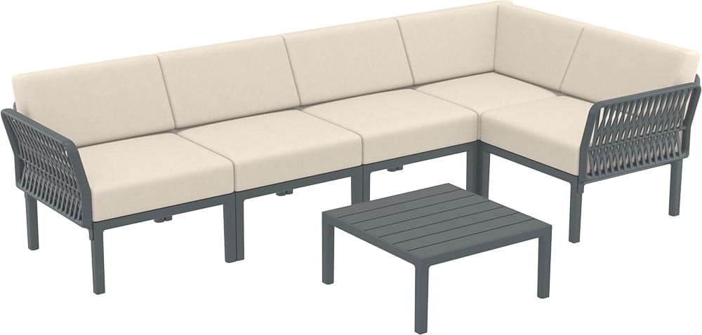 Meble do ogrodu PORTOFINO Corner Set -zestaw - obrazek 3