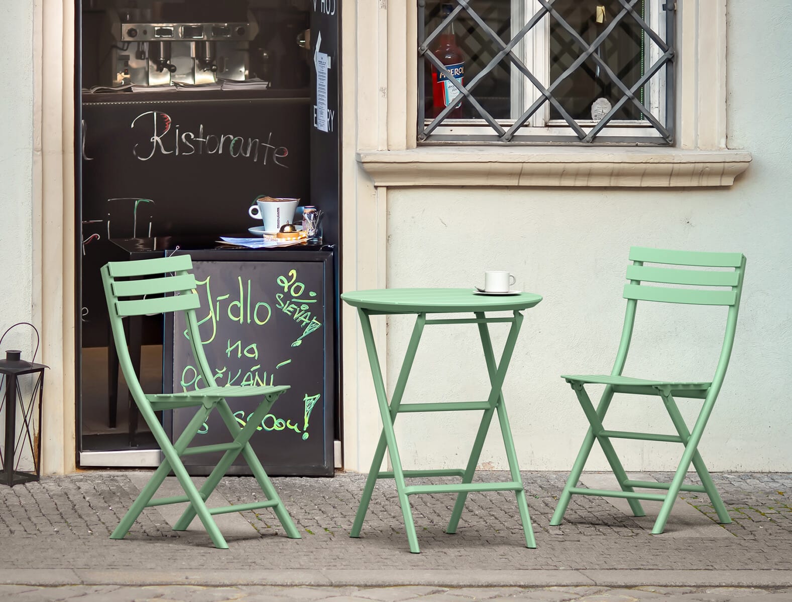 Stół składany HELEN fi 60 - restauracja, ogród, balkon - obrazek 15