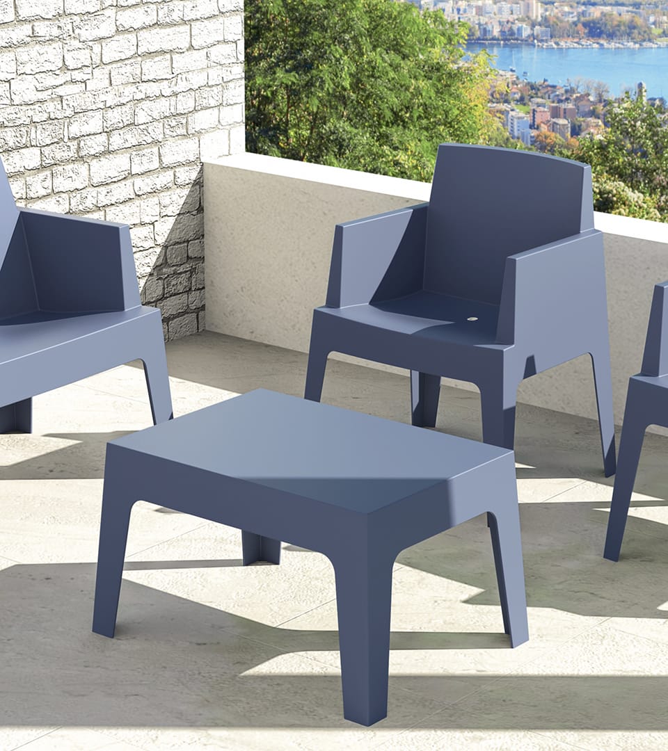 Stolik niski BOX patio HoReCa - zestaw 4 sztuki - obrazek 13