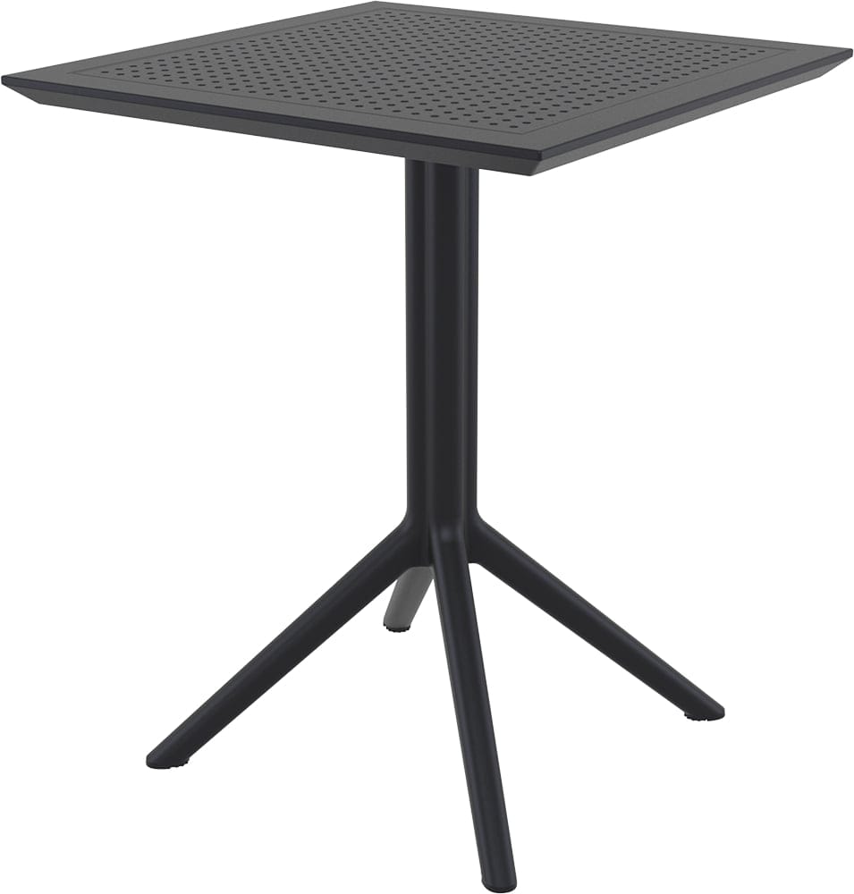 Stół składany SKY 60x60 - patio, ogród, HoReCa zestaw 2 sztuki - obrazek 9