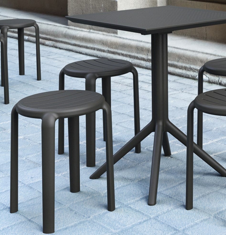 Taboret niski TOM BAR 45 - zestaw 4 sztuki - obrazek 14