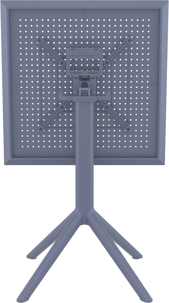 Stół składany SKY 60x60 - patio, ogród, HoReCa zestaw 2 sztuki - obrazek 8