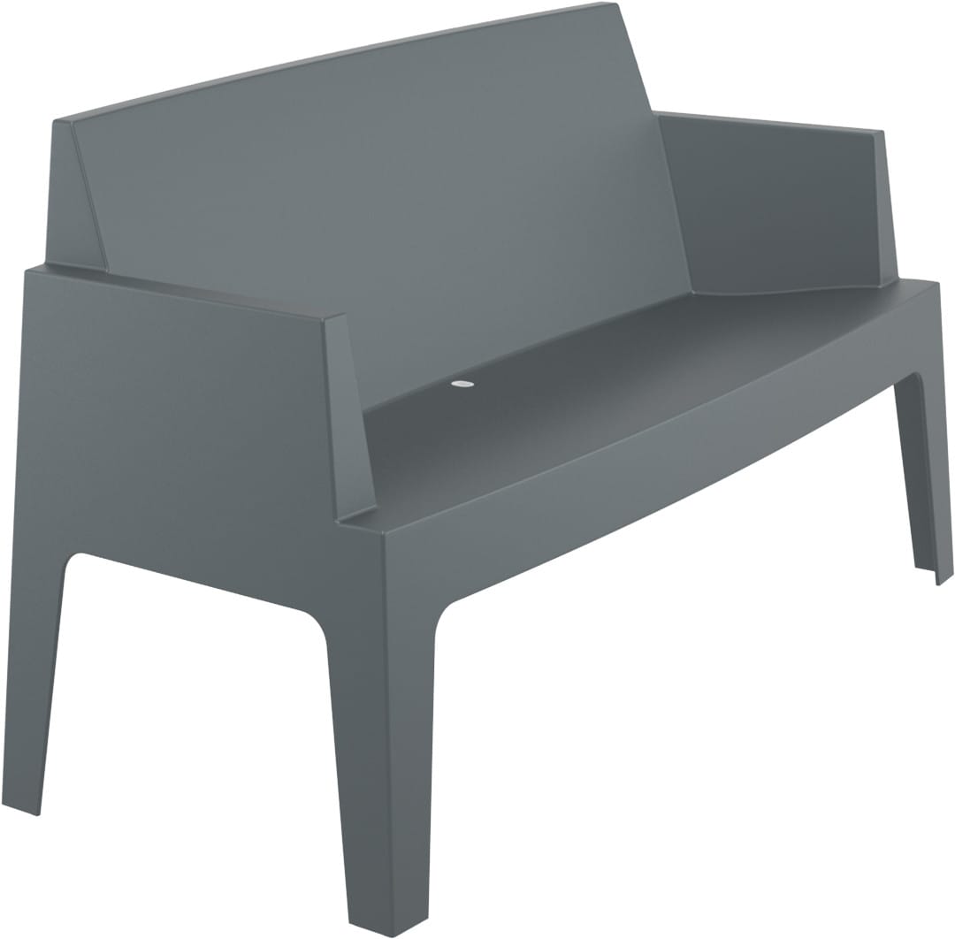 Sofa 2 osobowa BOX patio HoReCa - zestaw 12 sztuk - obrazek 5