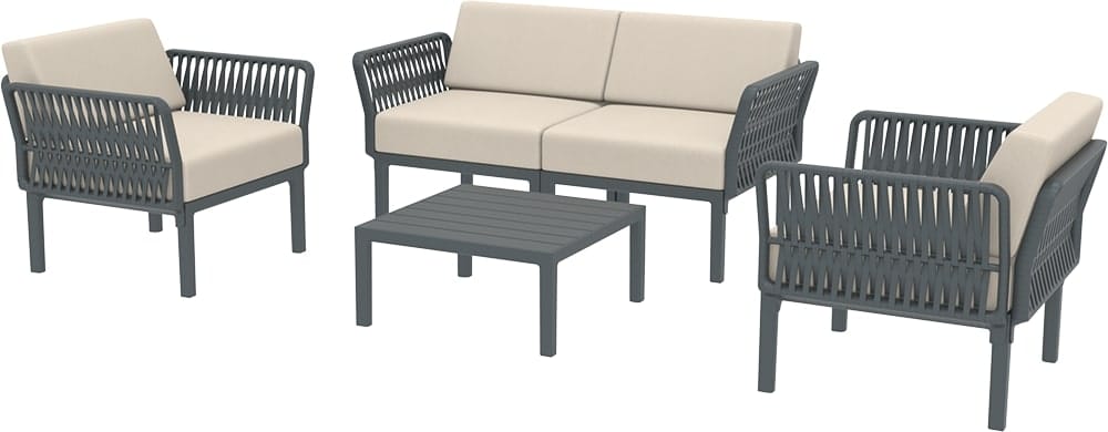 Zestaw wypoczynkowy ogrodowy PORTOFINO Lounge Set - obrazek 10