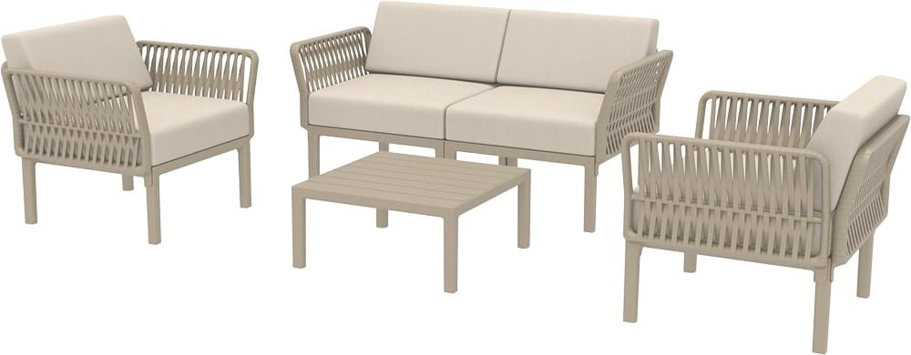 Zestaw wypoczynkowy ogrodowy PORTOFINO Lounge Set - obrazek 8