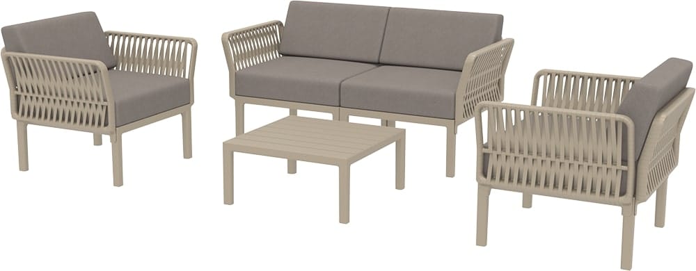 Zestaw wypoczynkowy ogrodowy PORTOFINO Lounge Set - obrazek 9