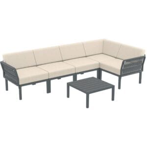 Meble do ogrodu PORTOFINO Corner Set -zestaw