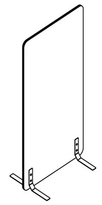 Panel wolnostojący GoSilent – ścianka akustyczna H180cm - obrazek 6